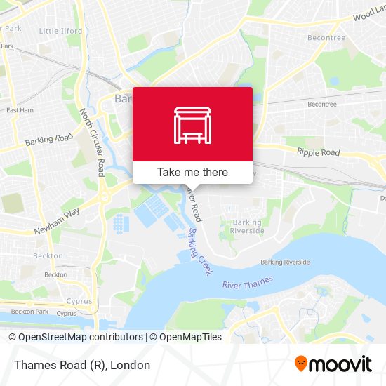 Thames Road map