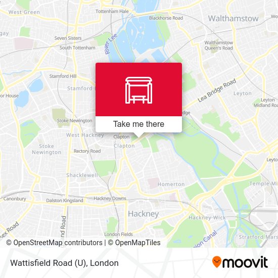 Wattisfield Road (U) map