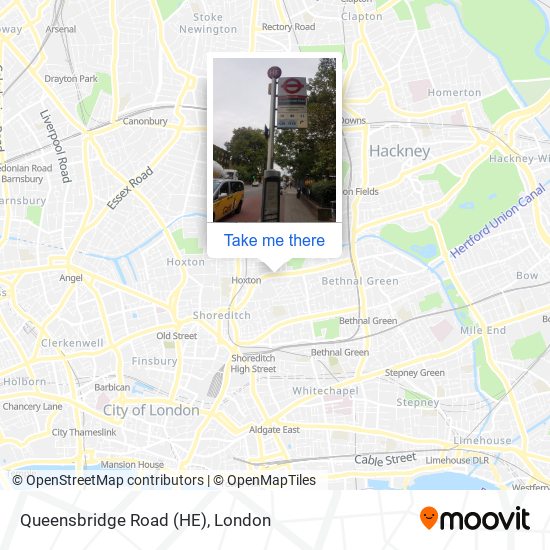 Queensbridge Road (HE) map