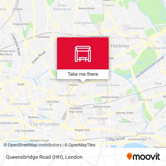 Queensbridge Road (HH) map