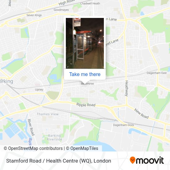 Stamford Road / Health Centre (WQ) map