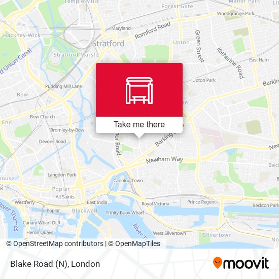 Blake Road (N) map