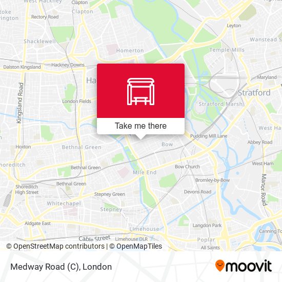 Medway Road (C) map