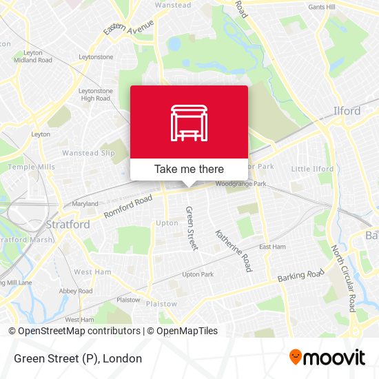Green Street (P) map