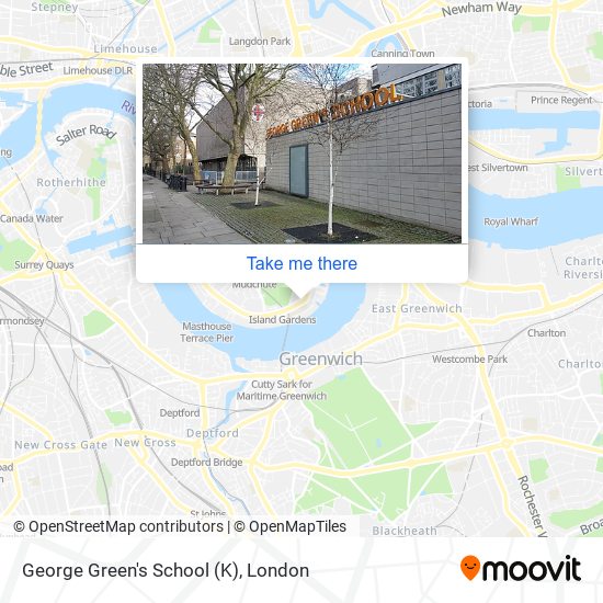 George Green's School (K) map