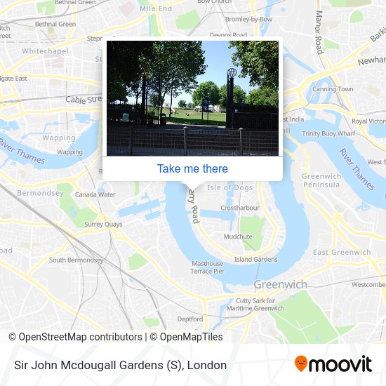 Sir John Mcdougall Gardens map
