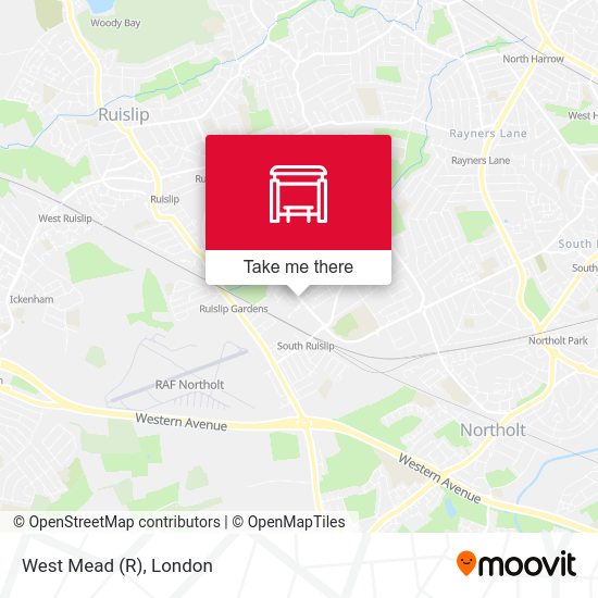 West Mead (R) map
