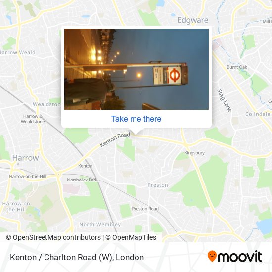 Kenton / Charlton Road (W) map