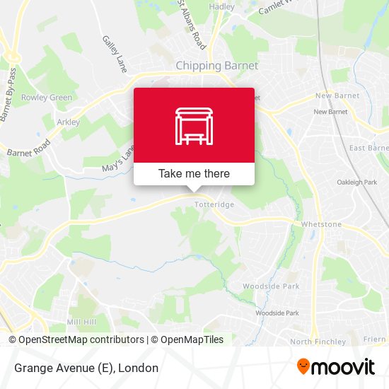Grange Avenue (E) map