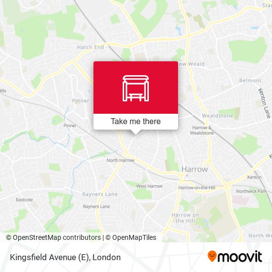 Kingsfield Avenue (E) map