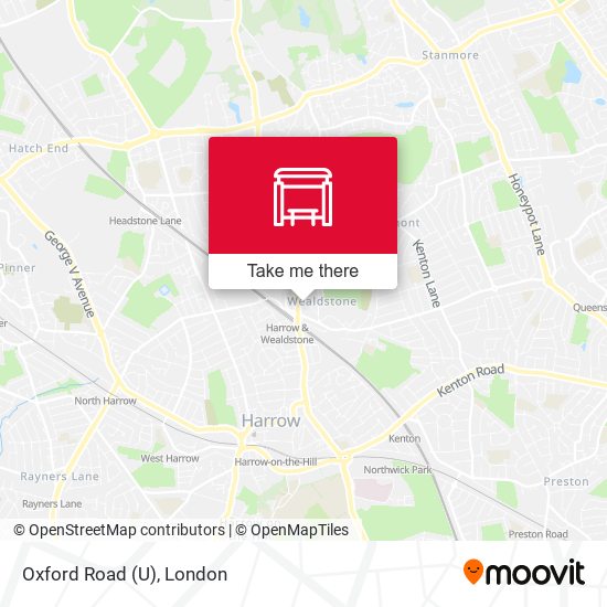 Oxford Road (U) map