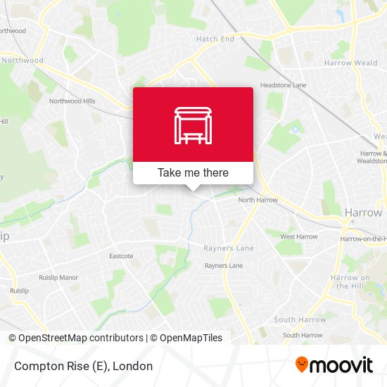 Compton Rise (E) map