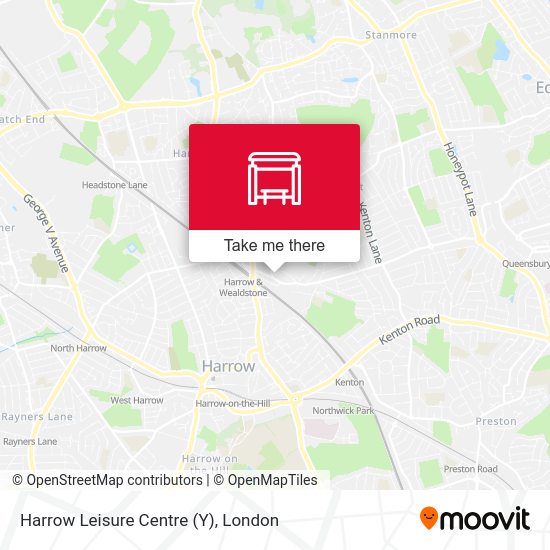 Harrow Leisure Centre (Y) map