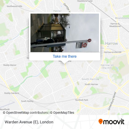 Warden Avenue (E) map