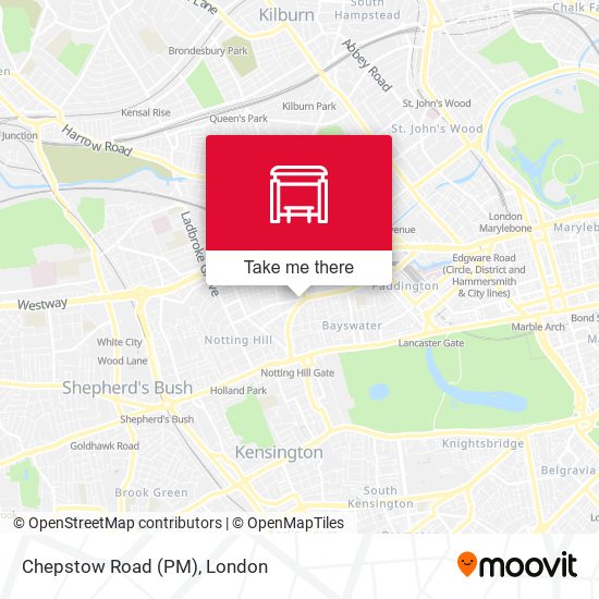 Chepstow Road (PM) map