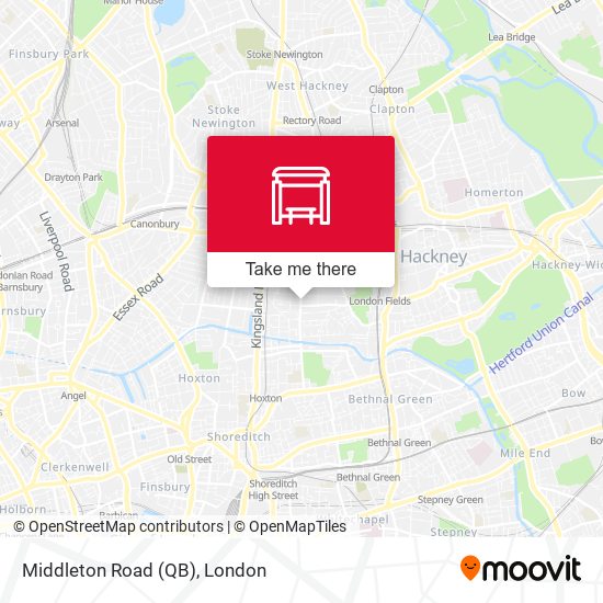 Middleton Road (QB) map