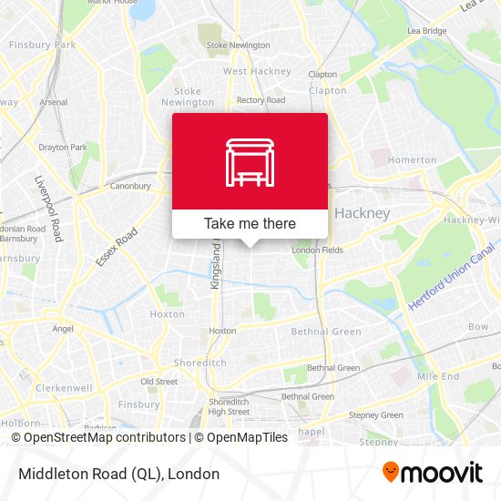 Middleton Road (QL) map