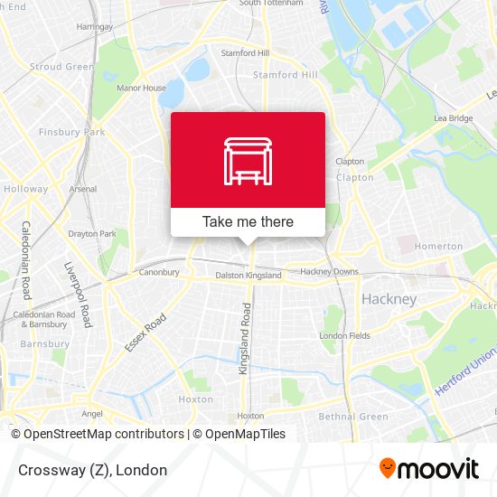 Crossway (Z) map