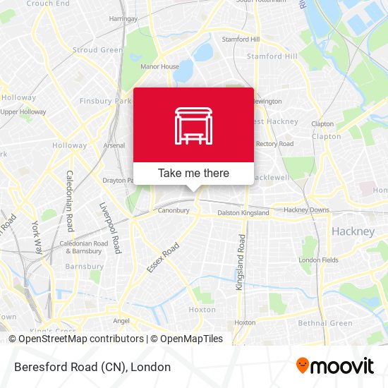 Beresford Road (CN) map