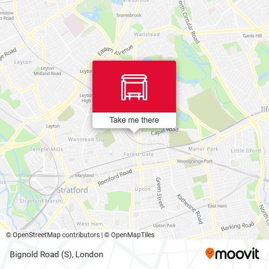 Bignold Road (S) map