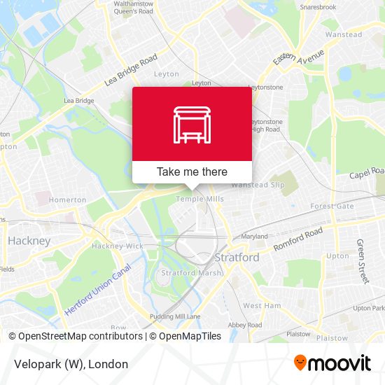 Velopark (W) map