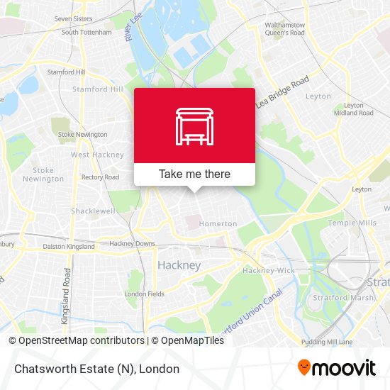 Chatsworth Estate (N) map