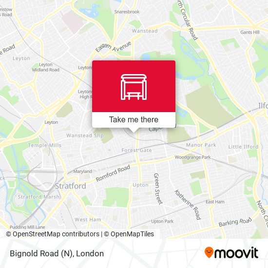 Bignold Road (N) map