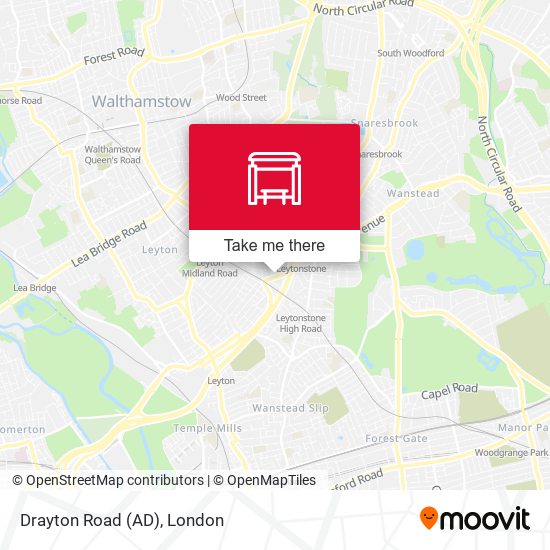 Drayton Road (AD) map