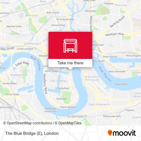 The Blue Bridge (E) map