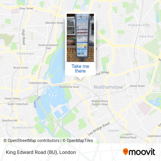 King Edward Road (BU) map