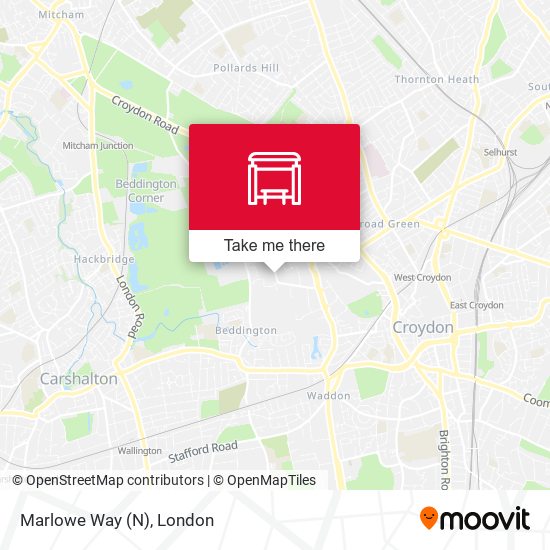 Marlowe Way (N) map