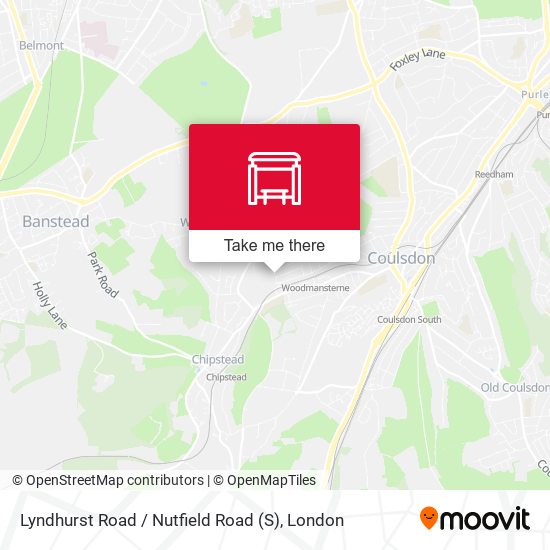 Lyndhurst Road / Nutfield Road (S) map