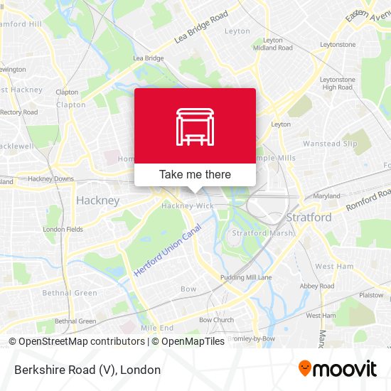 Berkshire Road (V) map