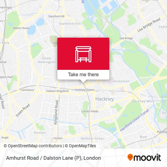 Amhurst Road / Dalston Lane (P) map