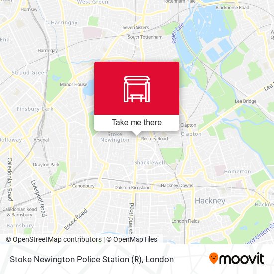 Stoke Newington Police Station (R) map