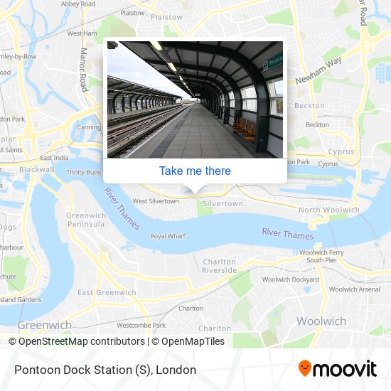 Pontoon Dock Station map
