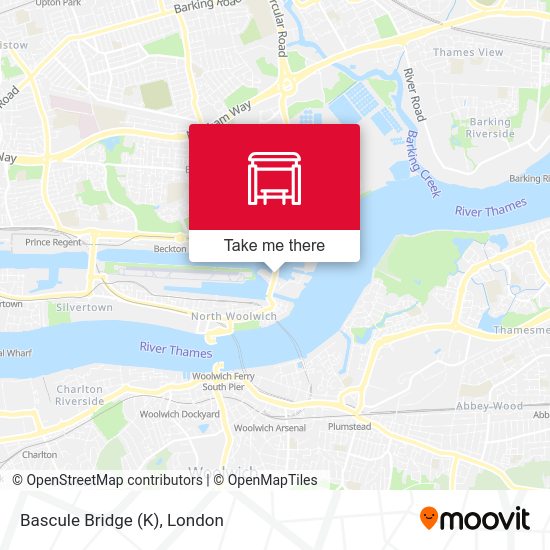 Bascule Bridge (K) map