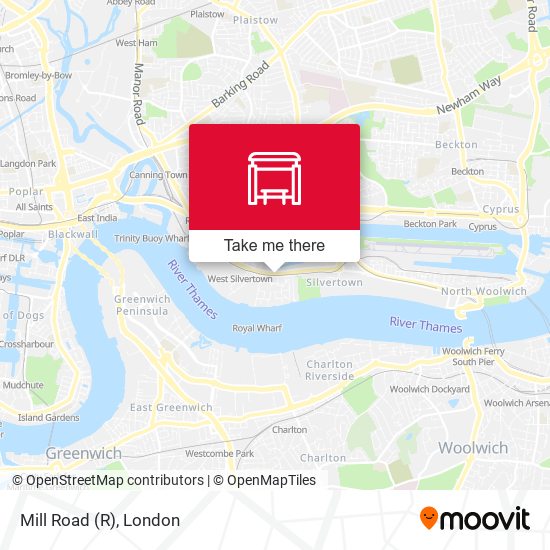 Mill Road map