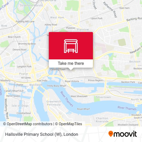 Hallsville Primary School (W) map