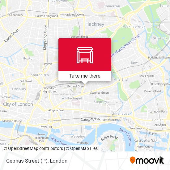 Cephas Street (P) map