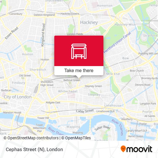 Cephas Street (N) map