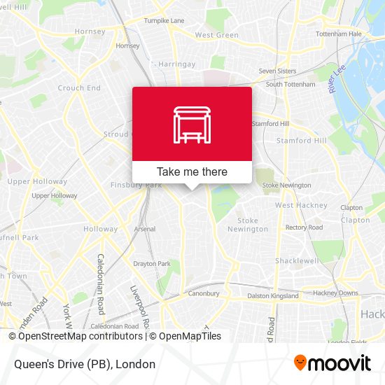 Queen's Drive (PB) map