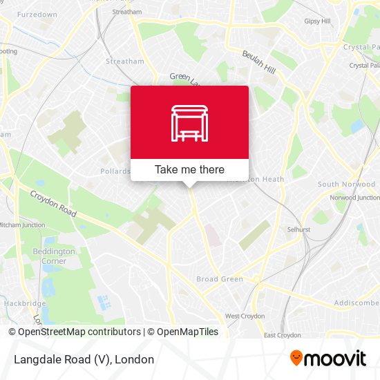 Langdale Road (V) map