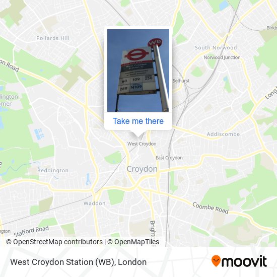 West Croydon Station (WB) - Routes, Schedules, and Fares