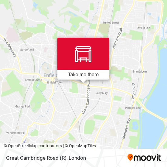 Great Cambridge Road map