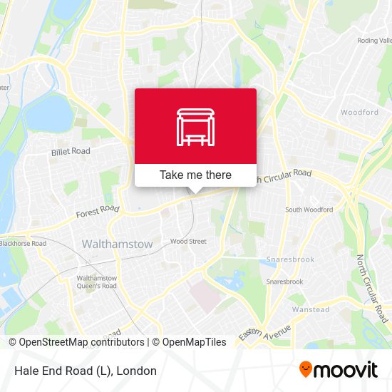 Hale End Road (L) map