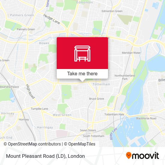 Mount Pleasant Road (LD) map