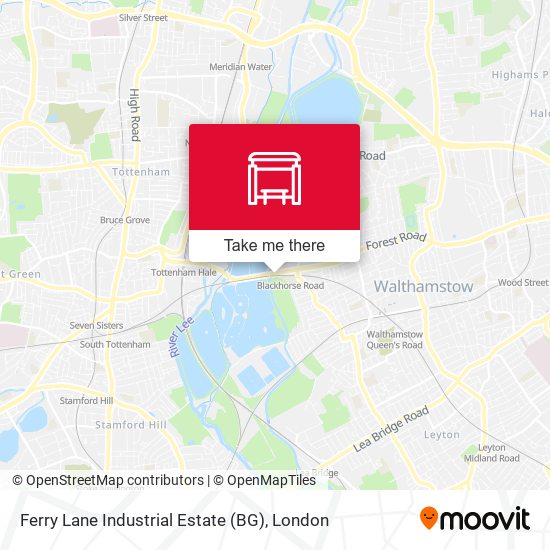 Ferry Lane Industrial Estate (BG) map