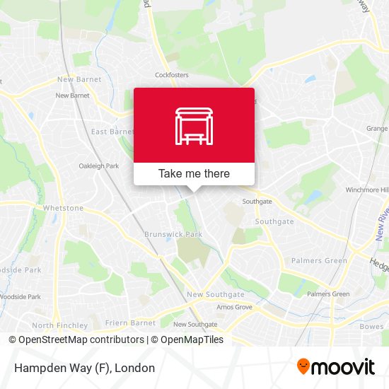 Hampden Way (F) map