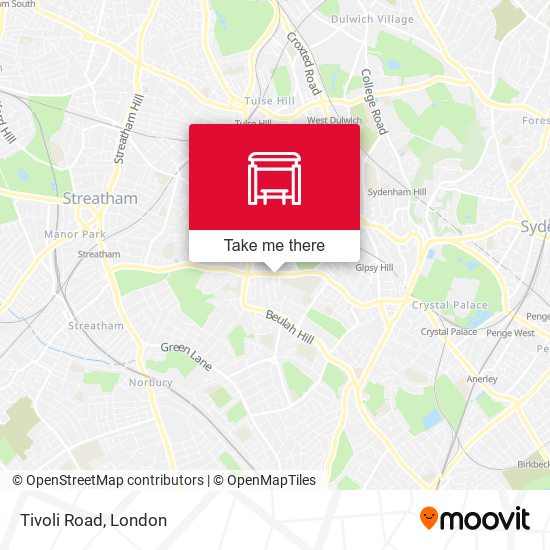 Tivoli Road map